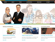 Tablet Screenshot of fisherandfrey.com